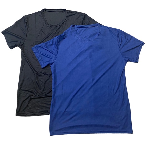 *CUSTOM* 2-2 Packs (1Xl and 1Large) Mens Quick Drying Compression Workout Shirts - Picture 3 of 11